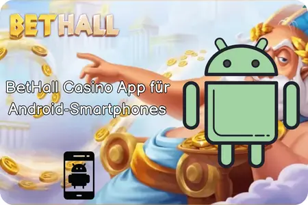 BetHall Casino App für Android-Smartphones herunterladen