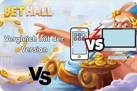 Mobile Funktionen der BetHall App im Vergleich zur Desktop-Version